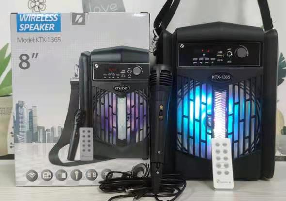 Parlante Altavoz De 8 Pulgadas Más Micrófono Ktx 1365 img 3