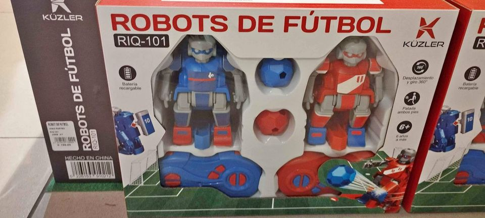 Set de Fútbol 2 Robots a Control Remoto