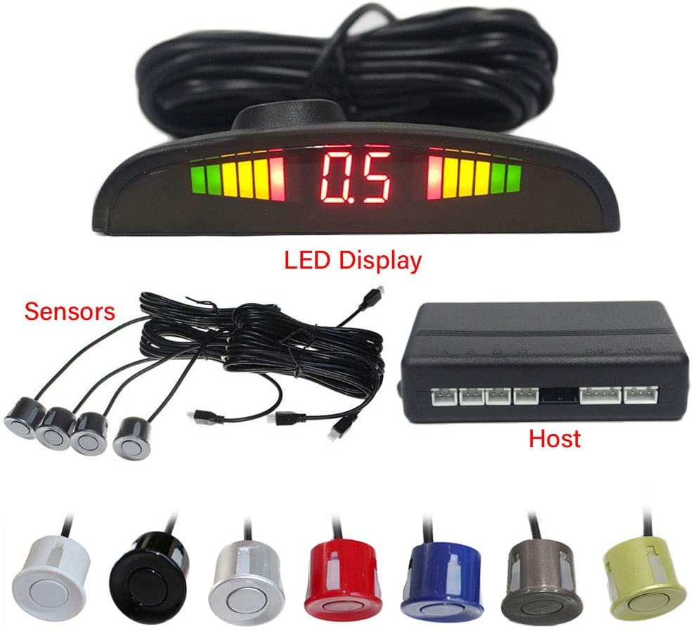 Alarma De Retroceso Con Sensores e Indicador Led