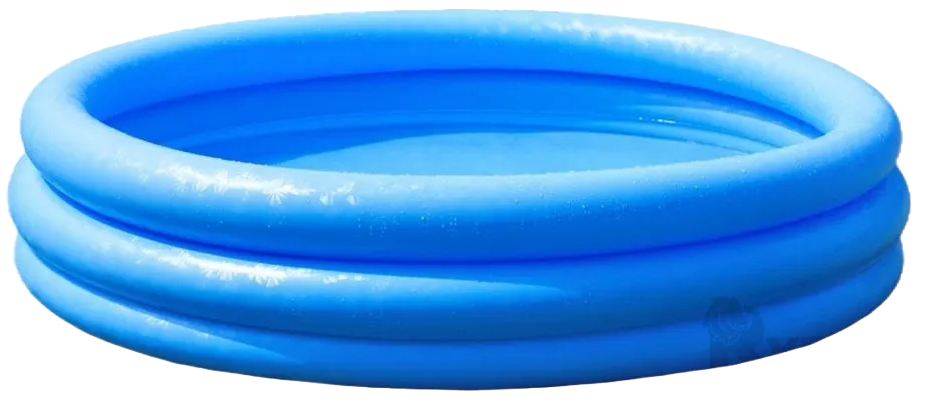 Piscina Inflable Azul Cristal para Niños