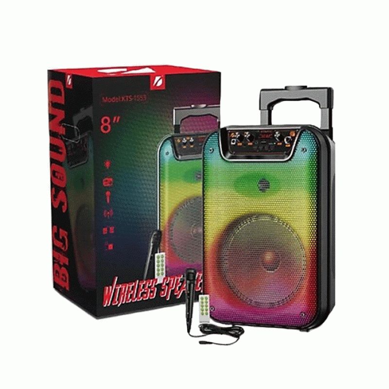 KTS-1553 8″ Bluetooth Speaker