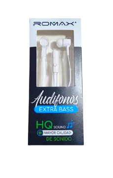 Auriculares Audifonos Extra Bass Mod. Tca153 Marc. Romax 