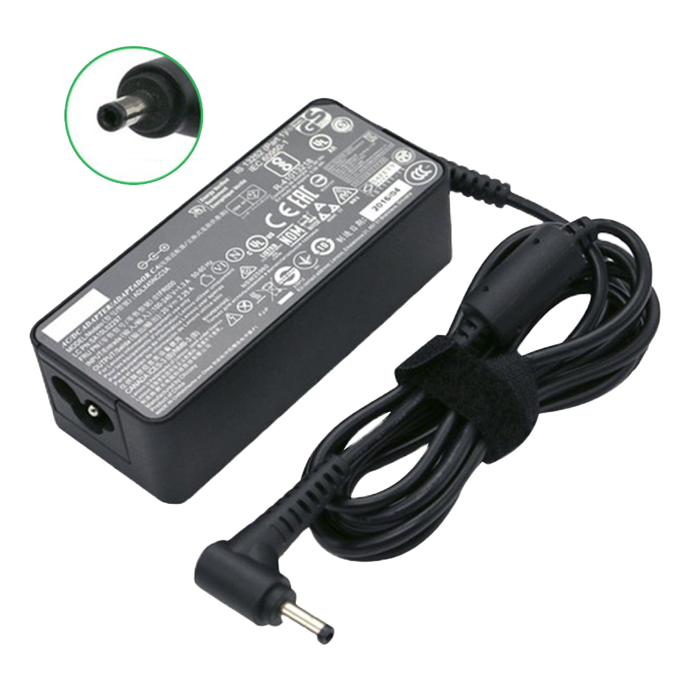 Cargador De Laptop Punta Fina 20V. 3.25A Compatible Con Lenovo