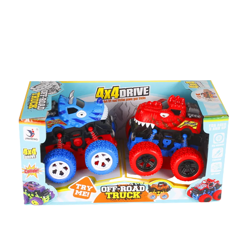 Caja Con 2 Coches Brigfoot