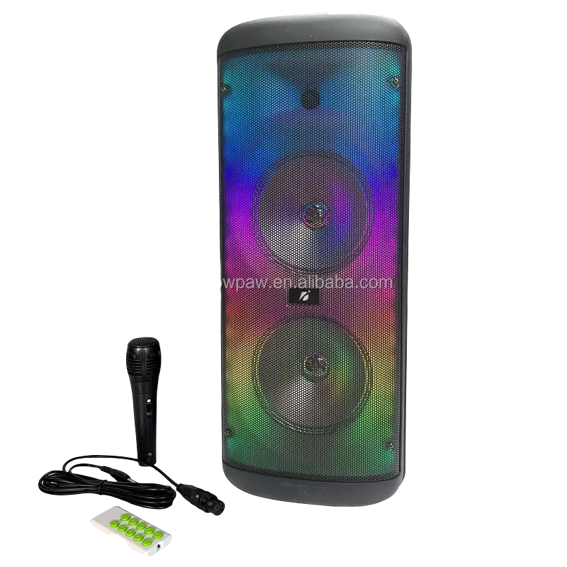 Parlante Altavoz Panel Led 8X2 Pulg 65Cm Tws/Sd/Usb/Bluetooth/Karoke Kts-1626