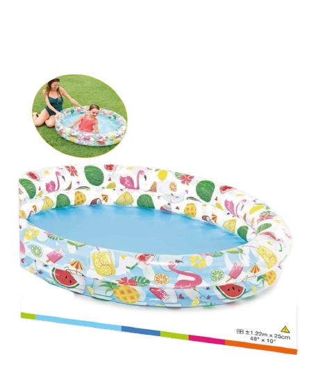 Piscina Inflable Peces 2 Personas 