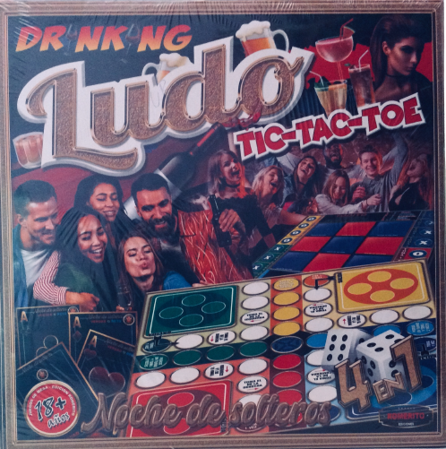 Noche De Solteros 4 Juegos En 1 Reto O Desafio-Todito -Ludo-Tictac-Tok