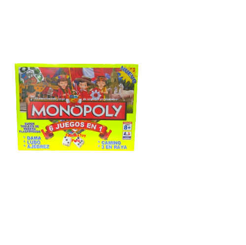 Monopoly Peru 6 En 1