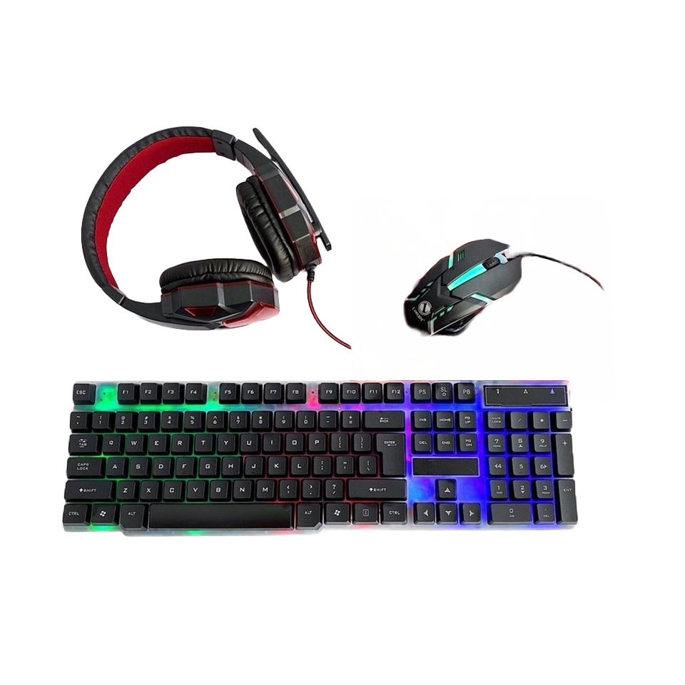 Combo Gamer Profesional 4 En 1 – Super