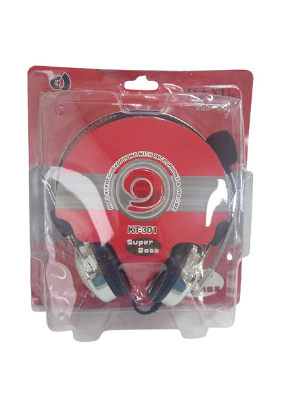 Auriculares Con Micrófono Super Bass Kt-301