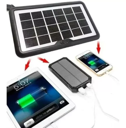 [0000001726] Panel Portátil Solar 6v 9w Cable Usb Cargador Celular