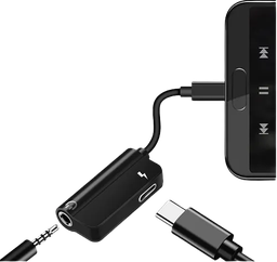 [0000000112] Adaptador De Audio Tipo C A 3,5Mm Auriculares T02