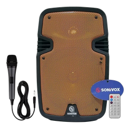 [0000000668] Parlante Portatil Sonivox Vs-Ss2135 De 6.5 Con Karaoke Recargable 80 Watts